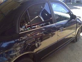 2001 HONDA CIVIC. BLACK,DX MODEL,1.7L, MT,  A25196